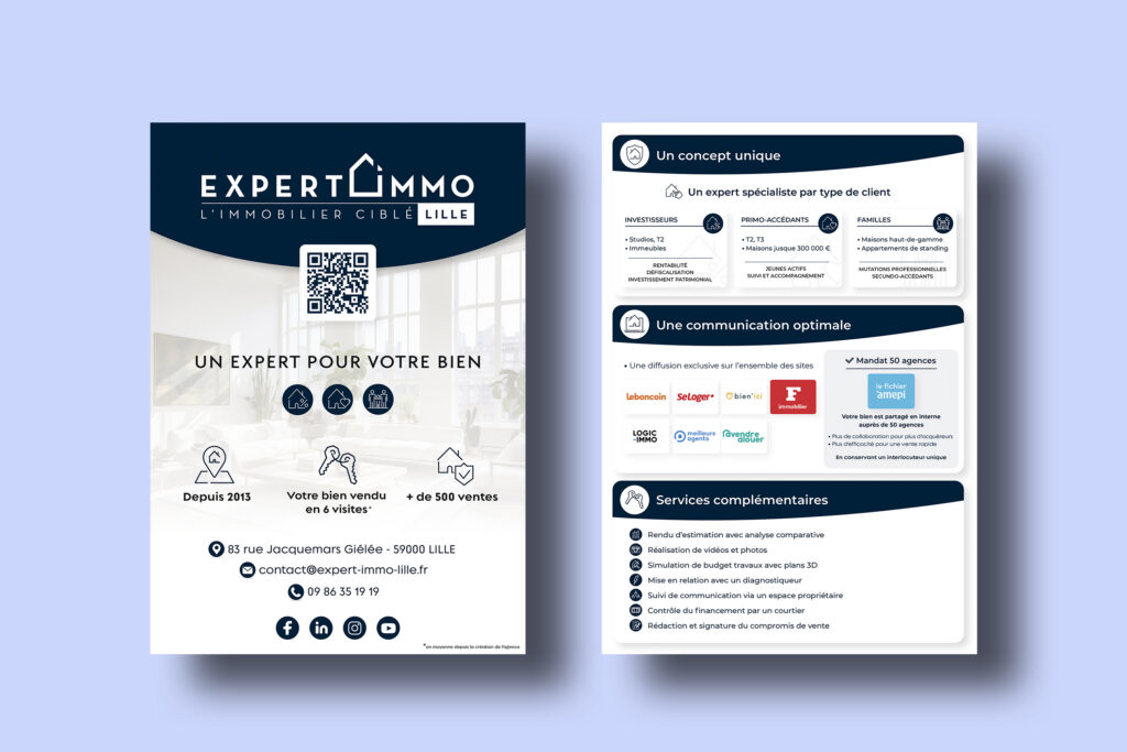 Brochure agence immobilière